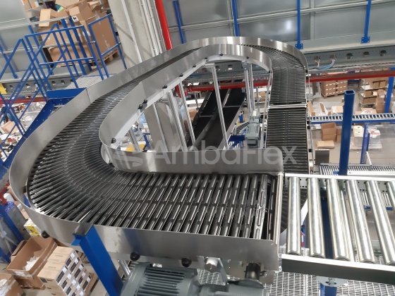 All-purpose spiral conveyor for medium to large products